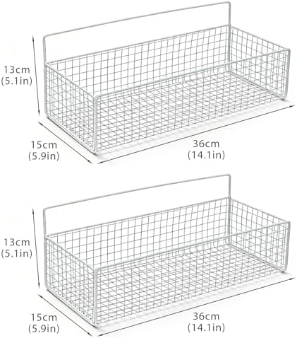 Bath Toy Storage, 2 Pack Metal Mesh Bath Toys Organizer - Image 7
