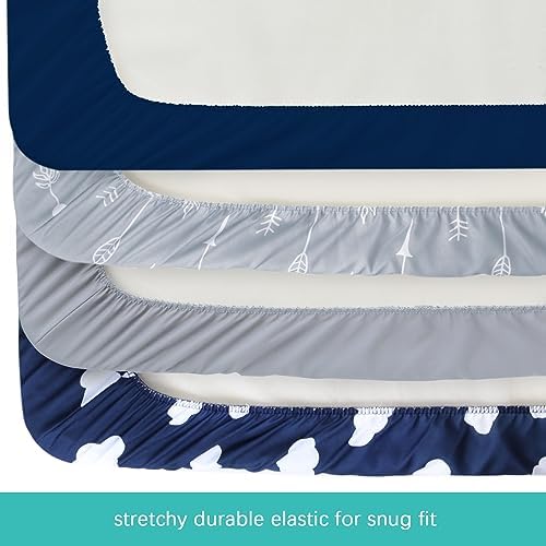 Baby Bassinet Sheets 4 Pack Compatible - Image 4