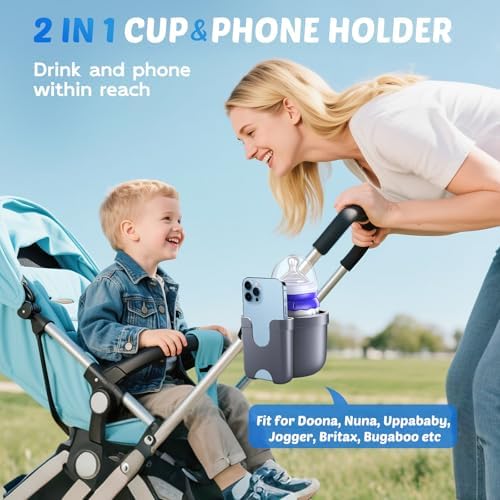 2-Pack Cup Holder for Walker: Wheelchair Cup Holder for Seniors and Adults - Image 2