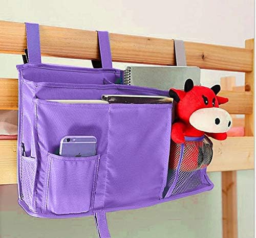 Sugaroom Purple Bedside Storage and Organizer - Image 2