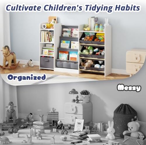 Kids Bookshelf and Toy Storage - Image 6