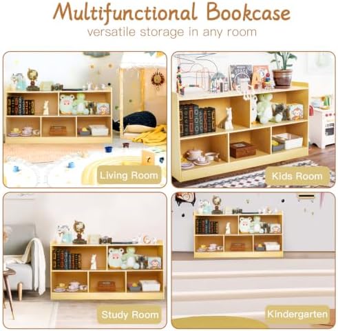 Montessori Shelf, Wooden Toy Storage Organizer - Image 4