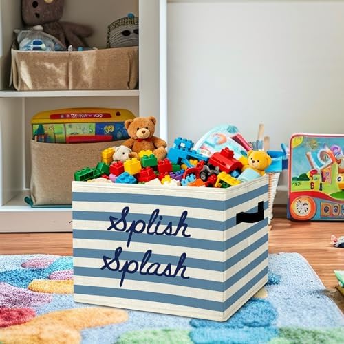 Boho Bath Time Affirmation Storage Bins Box - Image 2