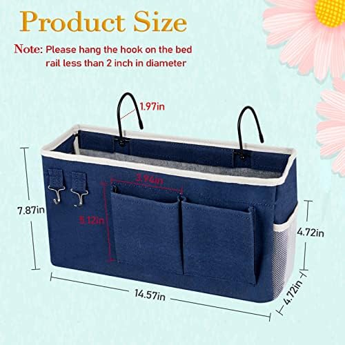 Bedside Caddy Bedside Storage Bag - Image 4