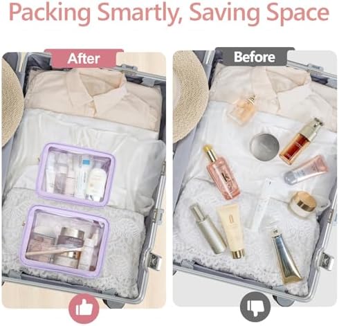 PACKISM Clear Makeup Bag Foldable - Image 6