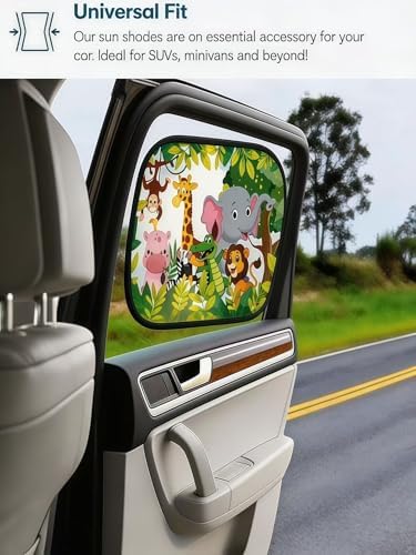 Car Window Shade for Baby -Glare Shield and UV Rays Protection for Your Child - Image 4