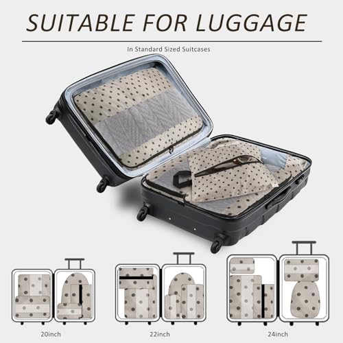 U+U 5 Set Packing Cubes, Travel Organizers - Image 5