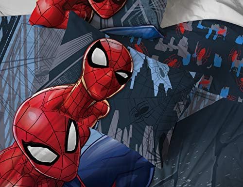 Marvel Spiderman Full Comforter Set 5 Piece Kids Bedding - Image 6