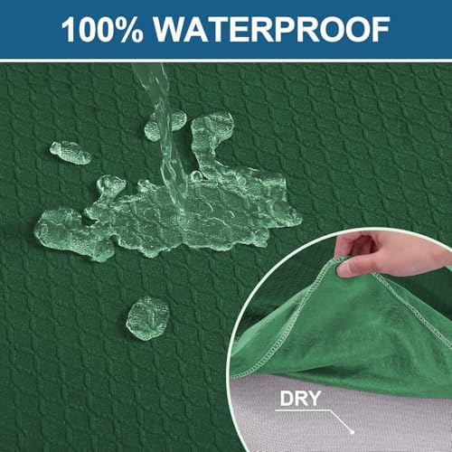 Smiry Waterproof Seat Covers for Dining Room Chairs - Image 4