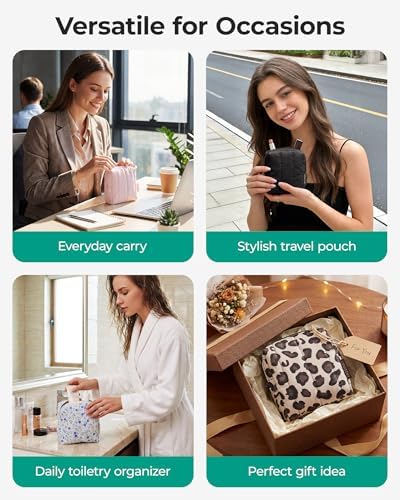 BAGSMART Small Travel Makeup Bag - Image 6