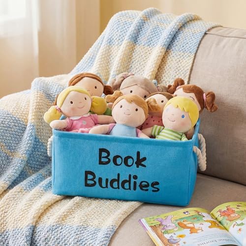 Marsui 1 Pcs Book Buddies Storage Basket - Image 6