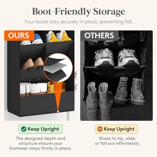 Lifewit 10 Tier Over the Door Shoe Organizer - Image 4