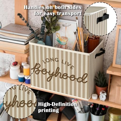 Long Live Boyhood Boys Storage Bins Box - Image 5
