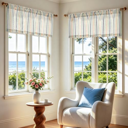 jinchan Linen Boxter Stripe Valances - Image 4
