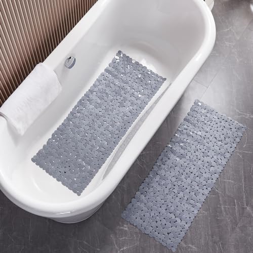 Webos Bath Shower Mat Non Slip: Extra Large Pebble Bathtub mat - Image 6
