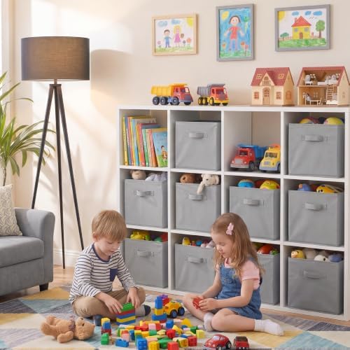 Cupic Cupid 10-Pack 11x11 Cube Storage Bins, Collapsible Storage Cubes - Image 5