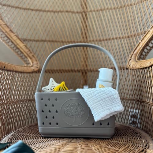 Parker Baby Bath Caddy | BPA Free & Food Grade Shower Caddy Organizer - Image 3