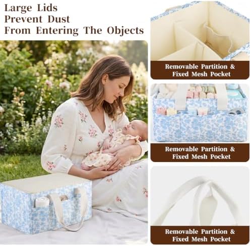 Baby Diaper Caddy Organizer - Image 7