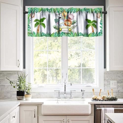 Baby Safari Animals Window Valance - Image 5