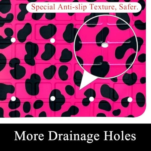 Shower Mat Bathtub Mat, 26.8x15.1 inch, Non-Slip Bath Mat - Image 2