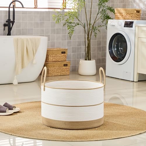 KAKAMAY Large Blanket Basket - Image 6