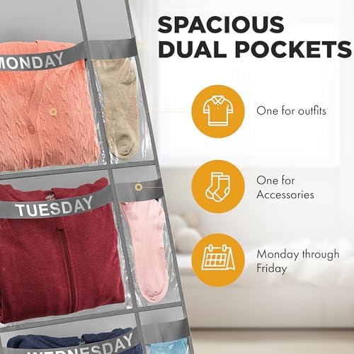 Handy Laundry Weekly Clothes Organizer - Image 3