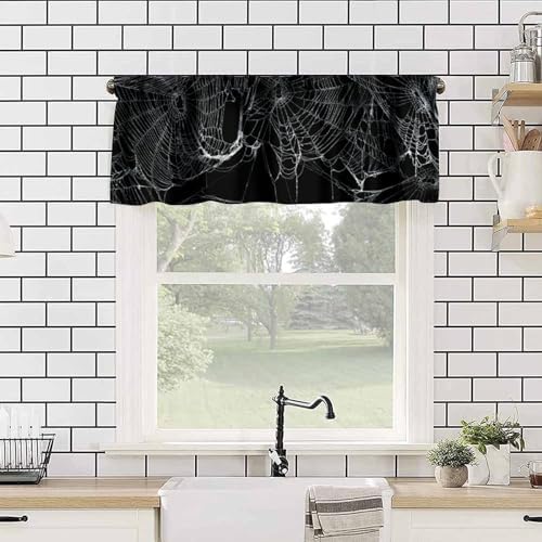 Halloween Valances for Kitchen Window, 1 Panel - Image 4