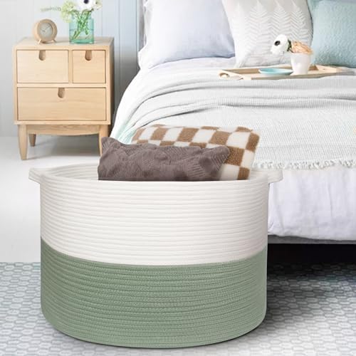MEGASKET 115L Extra Large Blanket Basket, Kids Dog Toy Storage Bin Box - Image 4