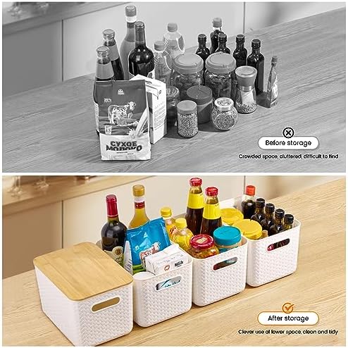 Ohmlove 4 Pack Storage Bins - Image 4