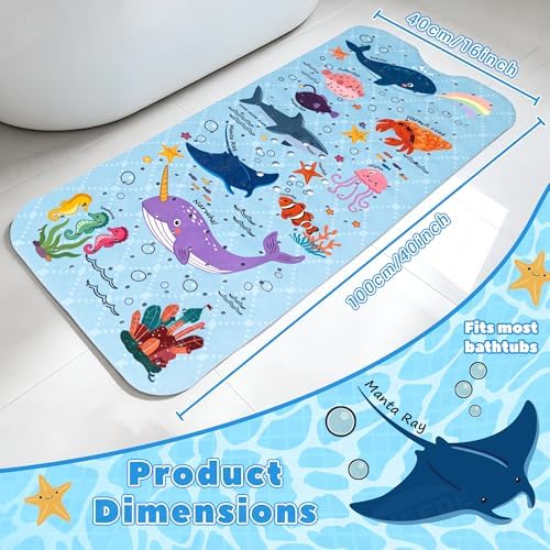 UNEEDE Baby Bathtub Mat Non Slip - Image 3