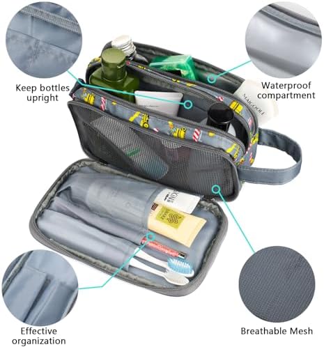 Kids Toiletry Bag for Boys, Travel Toiletry Bag for Little Young Boys - Image 3