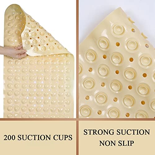 Sheepping Baby Bath Mat for Tub Non Slip Extra Long Cover Bathtub Mat for - Image 4