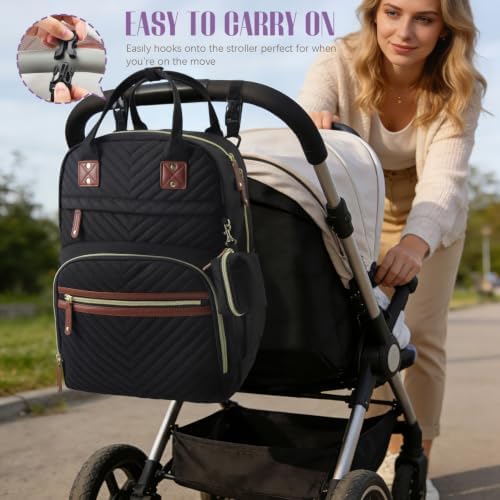 Tuwubi Diaper Bag Backpack, Baby Essentials - Image 2