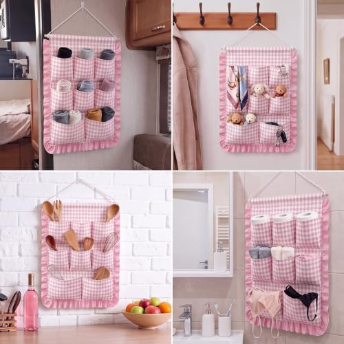 Amyhill Gingham Wall Hanging Organizer - Image 6