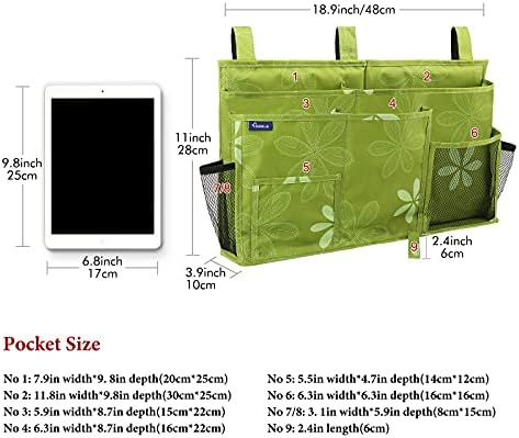 Surblue Caddy Hanging Organizer Bedside Storage Bag - Image 5