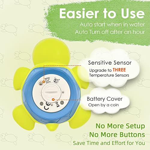 Baby Bath Thermometer Floating Toy, Baby Safety Tub Temperature Water - Image 3