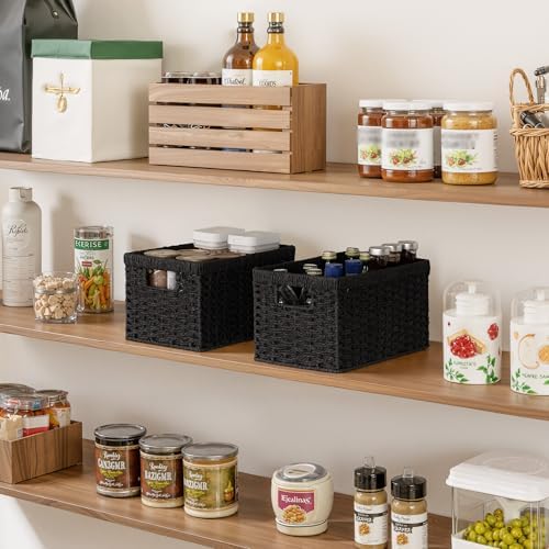 StorageWorks Wicker Storage Baskets - Image 6
