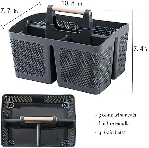 rejomiik Portable Plastic Shower Caddy - Image 3