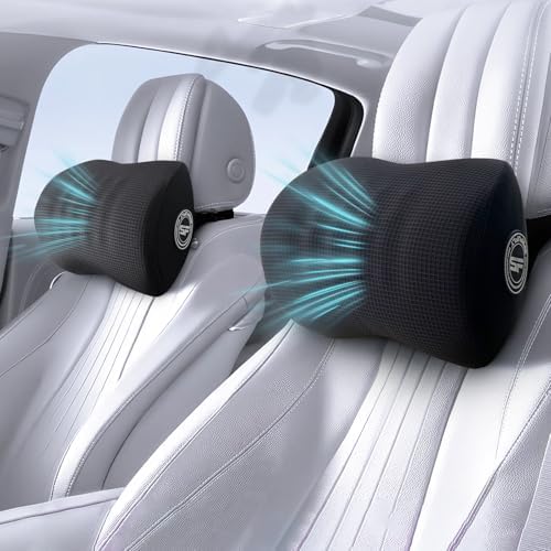 SPRFUFLY Car Headrest Pillow 2 Pack, Headrest Pillow by SPRFUFLY