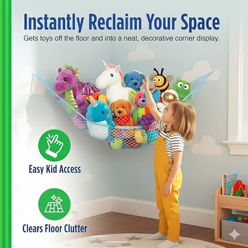 Baby Buddy Stuffed Animal Hammock Storage Net - Image 2