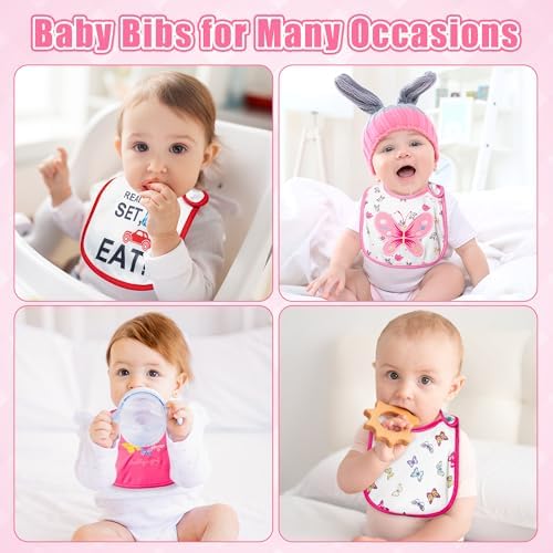 Cotton Waterproof Baby Bibs - Image 6