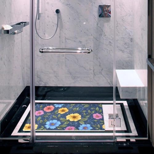 Shower Mat Bathtub Mat, 26.8x15.1 inch, Non-Slip Bath Mat - Image 6
