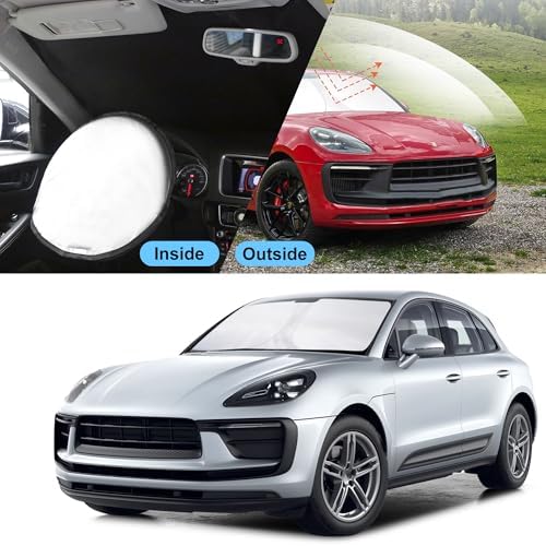 TINGLU Sun Shade for Porsche Macan 2014-2024 2025 2026 Accessories Windshield - Image 6