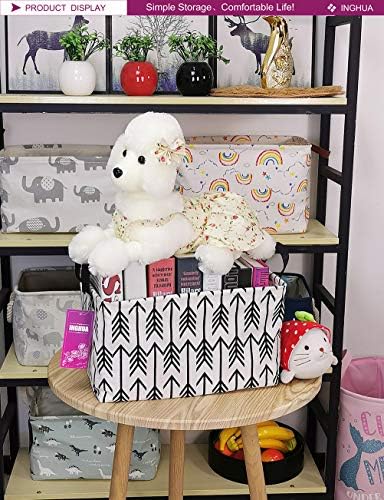Rectangular Black Arrow Storage Basket - Image 3