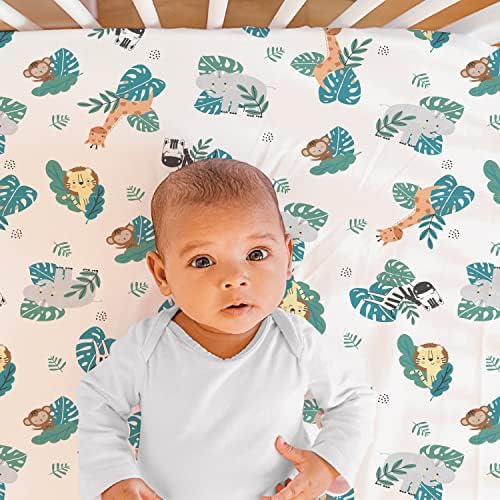The Peanutshell 3 Piece Baby Crib Bedding Set - Image 3