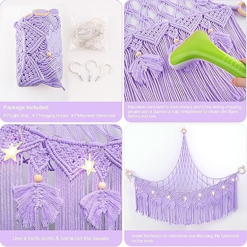 Macrame Stuffed Animal Storage - Image 6