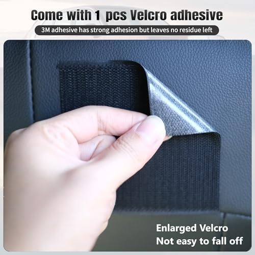 JEYODA Car Seat Side Storage Pocket, Small Organizer, PU Leather - Image 4