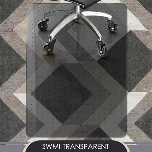 Kuyal Office Chair Mat for Carpet, Heavy Duty Computer Chair Mat - Image 6