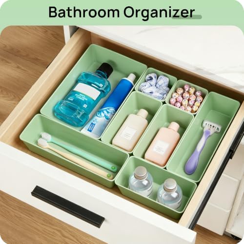 Vtopmart 25 Pack Plastic Drawer Organizers - Image 5