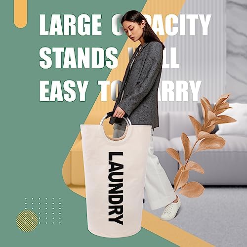 Caroeas 100L Laundry Basket, Large Laundry Hamper, Laundry Bag - Image 2